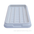 large square shaped Plastic vacuum formed tray